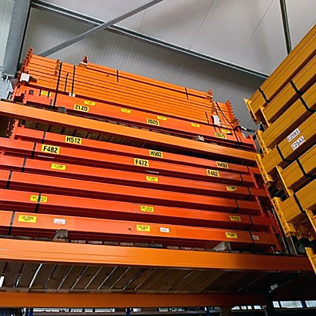 Gebruikte SLP palletstelling